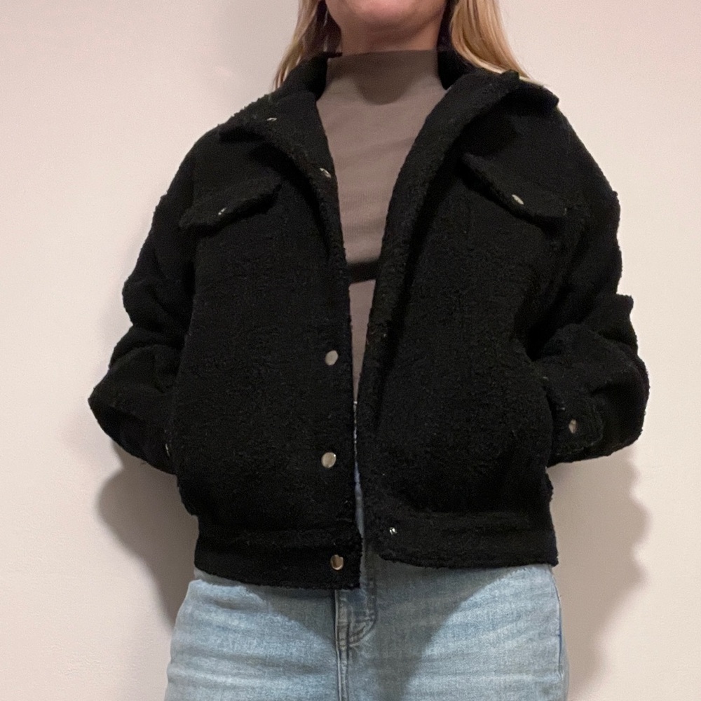 Revolve Superdown Margot Oversized Jacket, Size S… - image 8